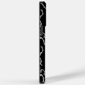 Schwarze Halloween-Skelette Case-Mate iPhone Hülle (Rückseite / Rechts)