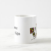 Schwarze Ham Crazy Ham Shack Tasse (Mittel)