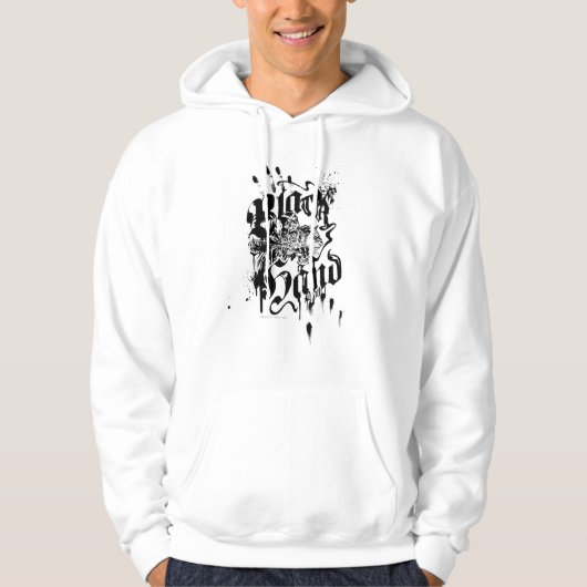 Schwarze Hand - Collage Hoodie (Vorderseite)