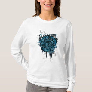 Schwarze Hand - grafische Collage T-Shirt