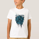 Schwarze Hand - Grafische Collage T-Shirt (Vorderseite)