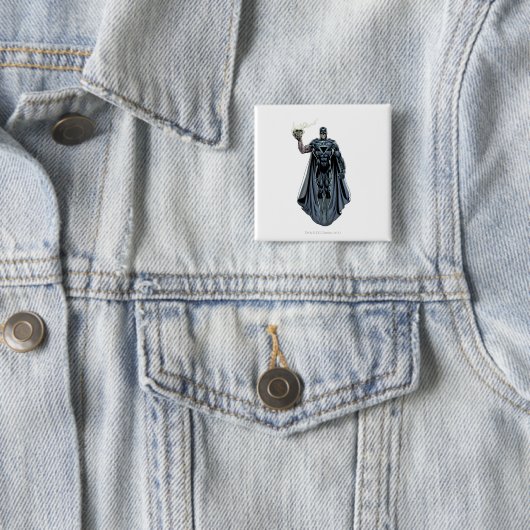 Schwarze Hand mit Schädel 2 Button (Beispiel)