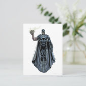 Schwarze Hand mit Schädel 2 Postkarte (Stehend Vorderseite)