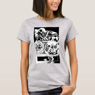 Schwarze Hand mit Schädel-Platte 2 T-Shirt
