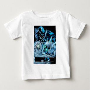 Schwarze Hand mit Schädel-Platte Baby T-shirt