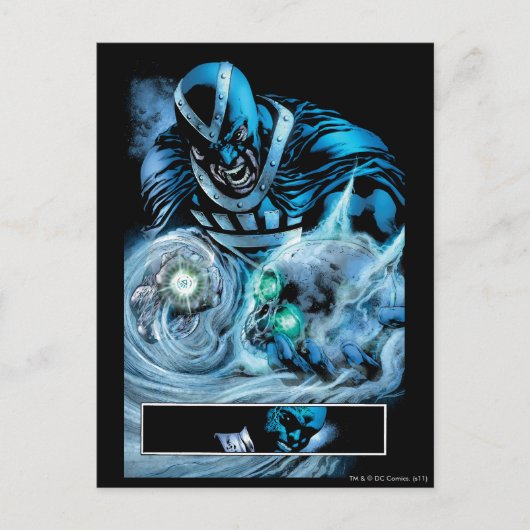 Schwarze Hand mit Schädel-Platte Postkarte (Vorderseite)