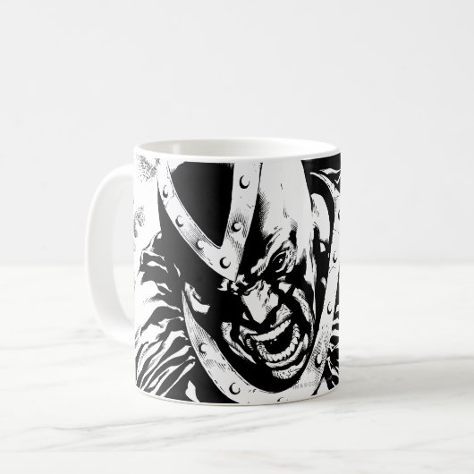 Schwarze Hand mit Schädelplatte 2 Kaffeetasse (Vorderseite Links)