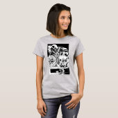 Schwarze Hand mit Schädelplatte 2 T-Shirt (Vorne ganz)