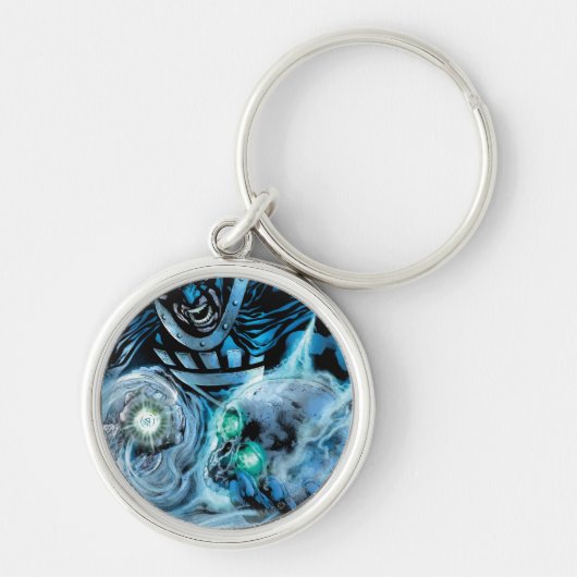 Schwarze Hand mit Schädelplatte Schlüsselanhänger (Vorne)