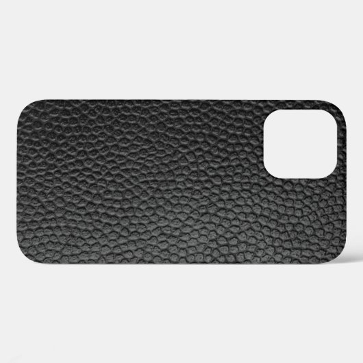Schwarze Hautstruktur Case-Mate iPhone Hülle (Rückseite (Horizontal))