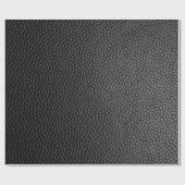 Schwarze Hautstruktur Geschenkpapier (Flach)