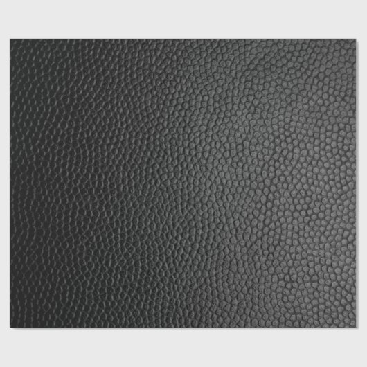 Schwarze Hautstruktur Geschenkpapier (Flach)