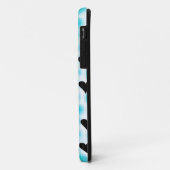 Schwarze Herzen Case-Mate iPhone Hülle (Hinten/Links)
