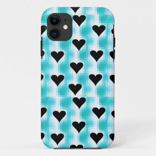 Schwarze Herzen Case-Mate iPhone Hülle