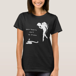 Schwarze Herzen können nicht zerbrochen werden Cup T-Shirt