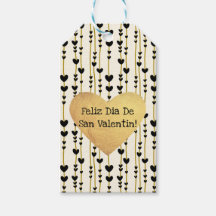 Schwarze Herzen über Golden Strings