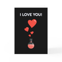 Schwarze Herzflasche, Liebe, du Geek