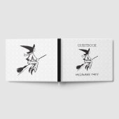 Schwarze Hexe auf einem Zimmer Gästebuch (Voll)