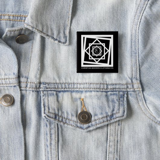 Schwarze Hexe Button (Beispiel)