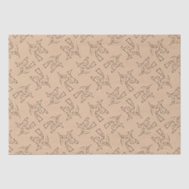 Schwarze Hexe der Sterne Halloween Seidenpapier