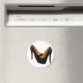 Schwarze High Heels Magnet (In Situ (Geschirrspüler))