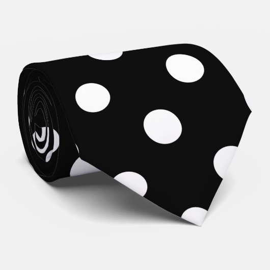 Schwarze Hintergrundeffekte Krawatte (Gerollt)