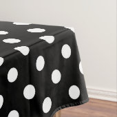 Schwarze Hintergrundeffekte Tischdecke (Beispiel)