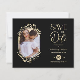 Schwarze Hochzeit Extravagante Ornament Blume