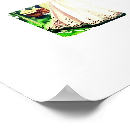 Schwarze Hochzeit Poster (Ecke)