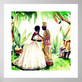 Schwarze Hochzeit Poster