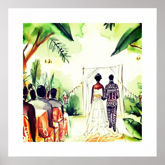 Schwarze Hochzeit Poster (Vorne)