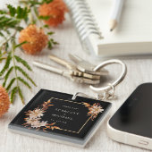 Schwarze Hochzeit Schlüsselanhänger (Vorderseite rechts)