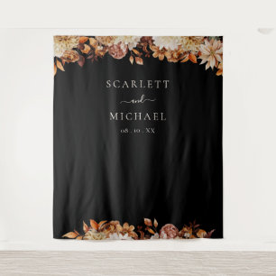 Schwarze Hochzeit Wandteppich