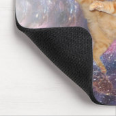 Schwarze Hole Katze Galaxy Wurm Loch Nebel Space Mousepad (Ecke)