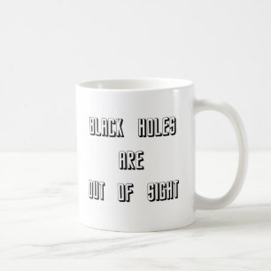 Schwarze Holen sind aus dem Auge Kaffeetasse