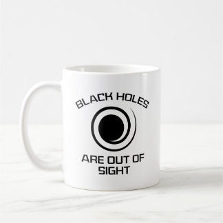 Schwarze Holen sind aus der Tasse