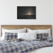 Schwarze horizontale Ebene — Aurema Leinwanddruck (Insitu (Schlafzimmer))