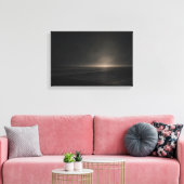 Schwarze horizontale Ebene — Aurema Leinwanddruck (Insitu (Wohnzimmer))