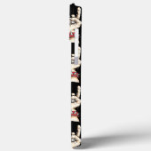 Schwarze Horns auf Case-Mate iPhone Hülle (Rückseite / Links)