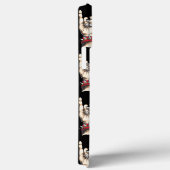 Schwarze Horns auf Case-Mate iPhone Hülle (Rückseite / Rechts)