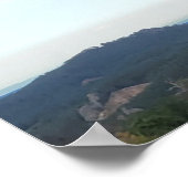 Schwarze Hügel Poster (Ecke)