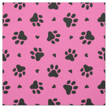 Schwarze Hundepapiermuster und Herz-Muster