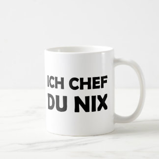 Schwarze Ikone Ich Kochs-du Nix Kaffeetasse