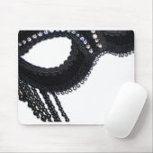 Schwarze Imitat-diamante de Mousepad (Mit Mouse)