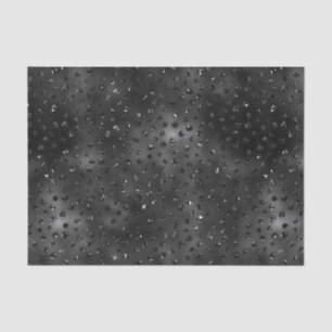 Schwarze Imitate Glitzer Cheetah Spots Seidenpapier