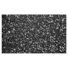 Schwarze Imitate Glitzer Nahtloses Muster Stoff