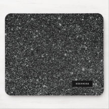 Schwarze Imitate Glitzer & Weiße Glitzern Hintergr