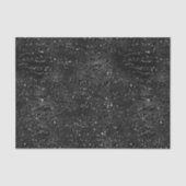 Schwarze Imitate Glitzer Zebra Streifen Seidenpapier (Vorderseite)