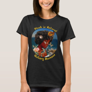 Schwarze In Naturkundemuseen T-Shirt