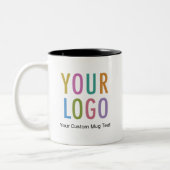 Schwarze Innenseite Tasse Mitarbeiter Name Geschäf (Links)